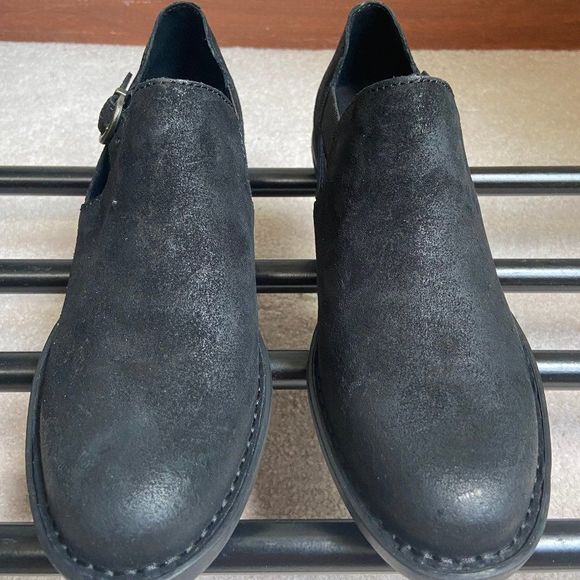 BORN Shoes - BORN Women Nanna Distressed Leather Boots - NEW NWOB